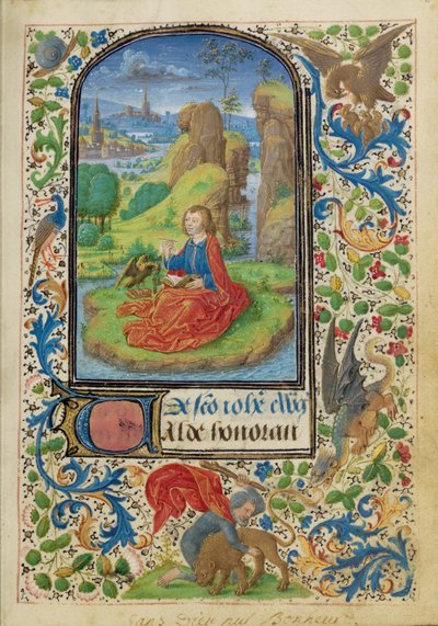 São João em Patmos de Lieven van Lathem